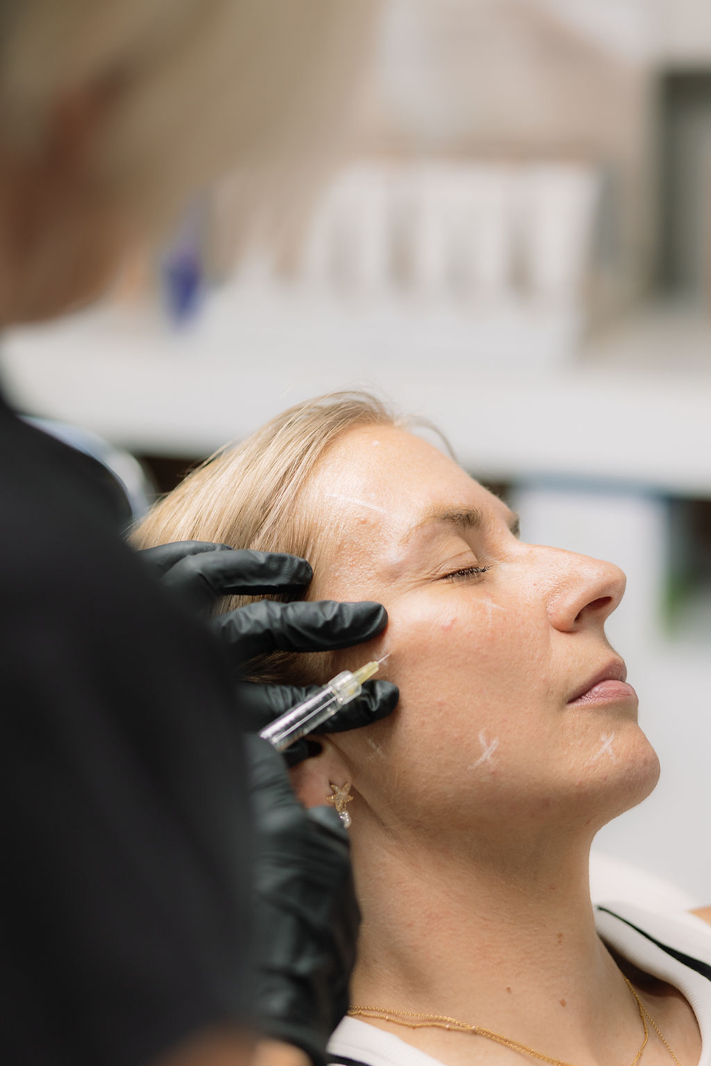 Treatment close-up